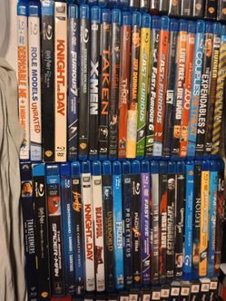 Collection  dvds  & blue ray lot