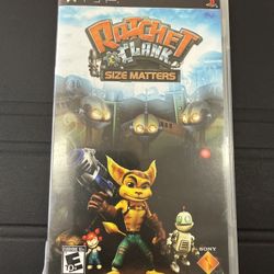 Ratchet & Clank Size Matters PSP