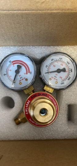 Oxygen and Propane/Propylene Regulators Welding Gas Gauges -Pair