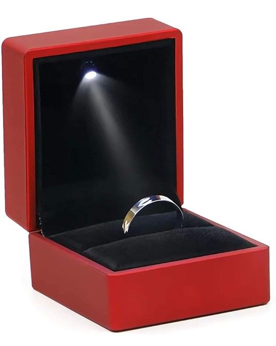 Engagement ring box, earrings, coin jewelry ring box, used to participate in engagement wedding birthday gifts