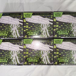 Perfect Order Elite Trainer Box Lot of 6