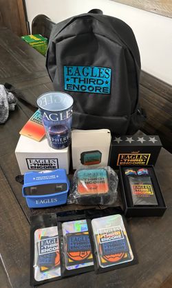 Eagles Third Encore VIP Pack with every accessory. New