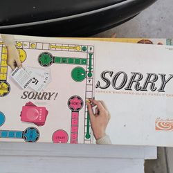 Vintage Board Game Sorry 