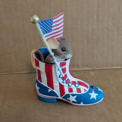 Charming Tails You're A Patriotic Sole 89/114 Fitz And Floyd