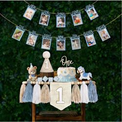 Happy 1st birthday set $10