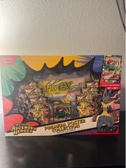 Ascended heroes poster collection lucario