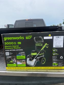Greenworks Pressure Washer 3000psi (brand new in box)