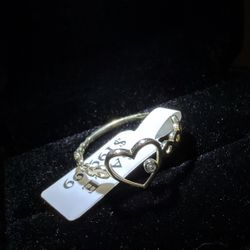 Gold Heart Ring