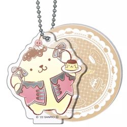 PomPomPurin Halloween Sweets Acrylic Keychain with Stand