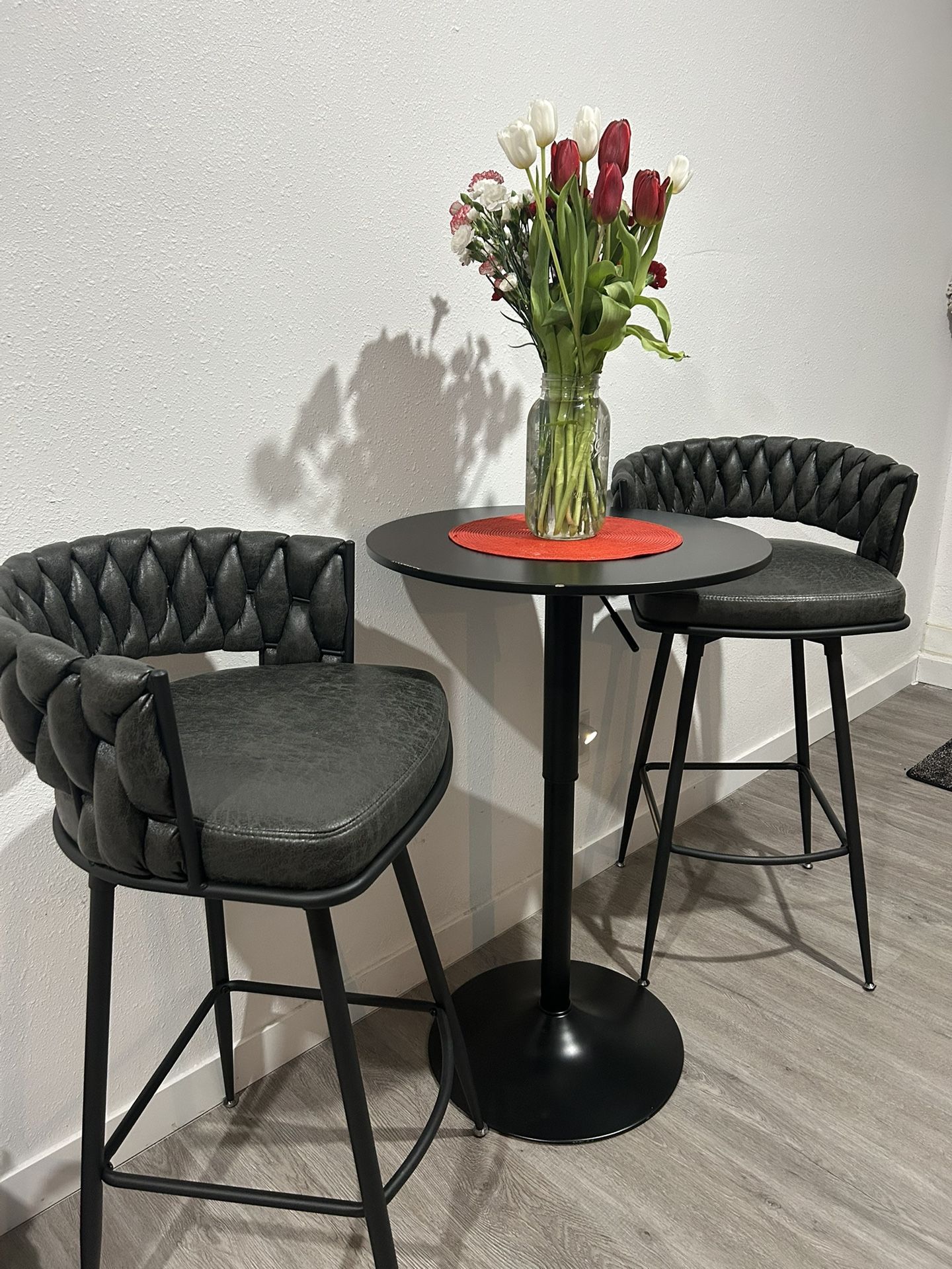 Dining Table & Stools.