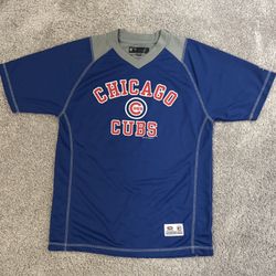 Chicago Cubs Blue and Gray Jersey 