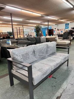 ⚡️Flash Deal⚡️Deep Seat Aluminum Patio Sofa Outdoor Furniture $299 ,Matching loveseat available, Delivery Available
