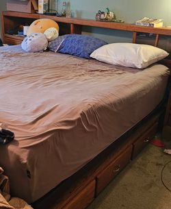 King Size Purple Mattress w/adjustable platform