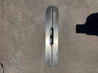 Round End Fresno Finishing Trowel