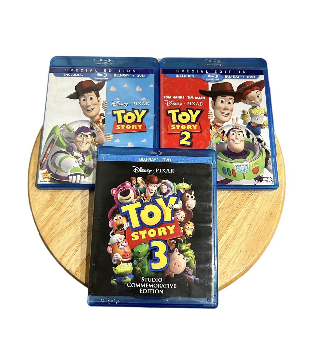 Toy Story 123 Blu-Rey & DVD