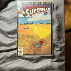 Collectible Superman Comic Book 
