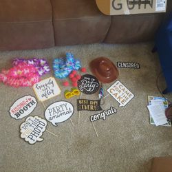 Photo Booth Props For Wedding Or Shower