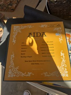 Verdi Aïda Vinyl LP RCA Victor