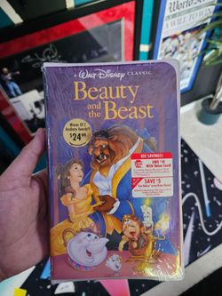 Beauty and the beast sealed black diamond VHS