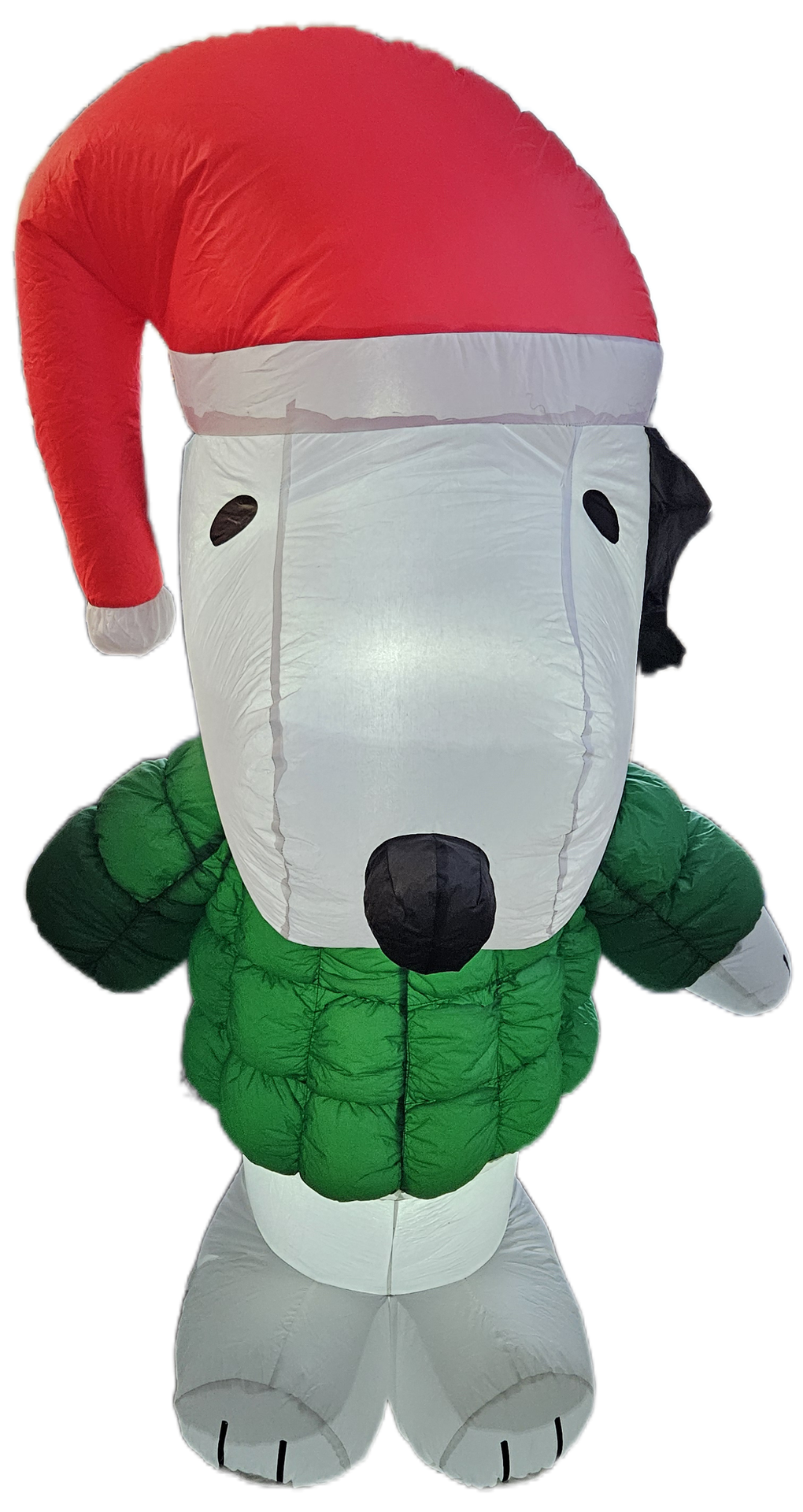 Peanuts 6-ft Lighted Peanuts Worldwide Snoopy Merry Christmas Inflatable