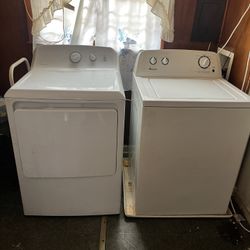 Amana Washer And Hot point Dryer 
