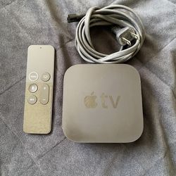 Apple TV (4th Generation) A1625 32GB 1080P Media Streamer