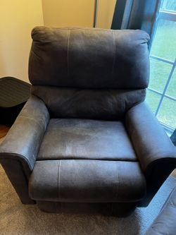 Rocking Recliner & Storage Ottoman
