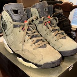 Jordan 6 ‘Travis Scott Olive Green’ Sz. 13 Men’s