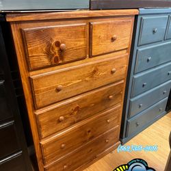 Duplex Jumbo Oak Dresser Cajonera Comoda