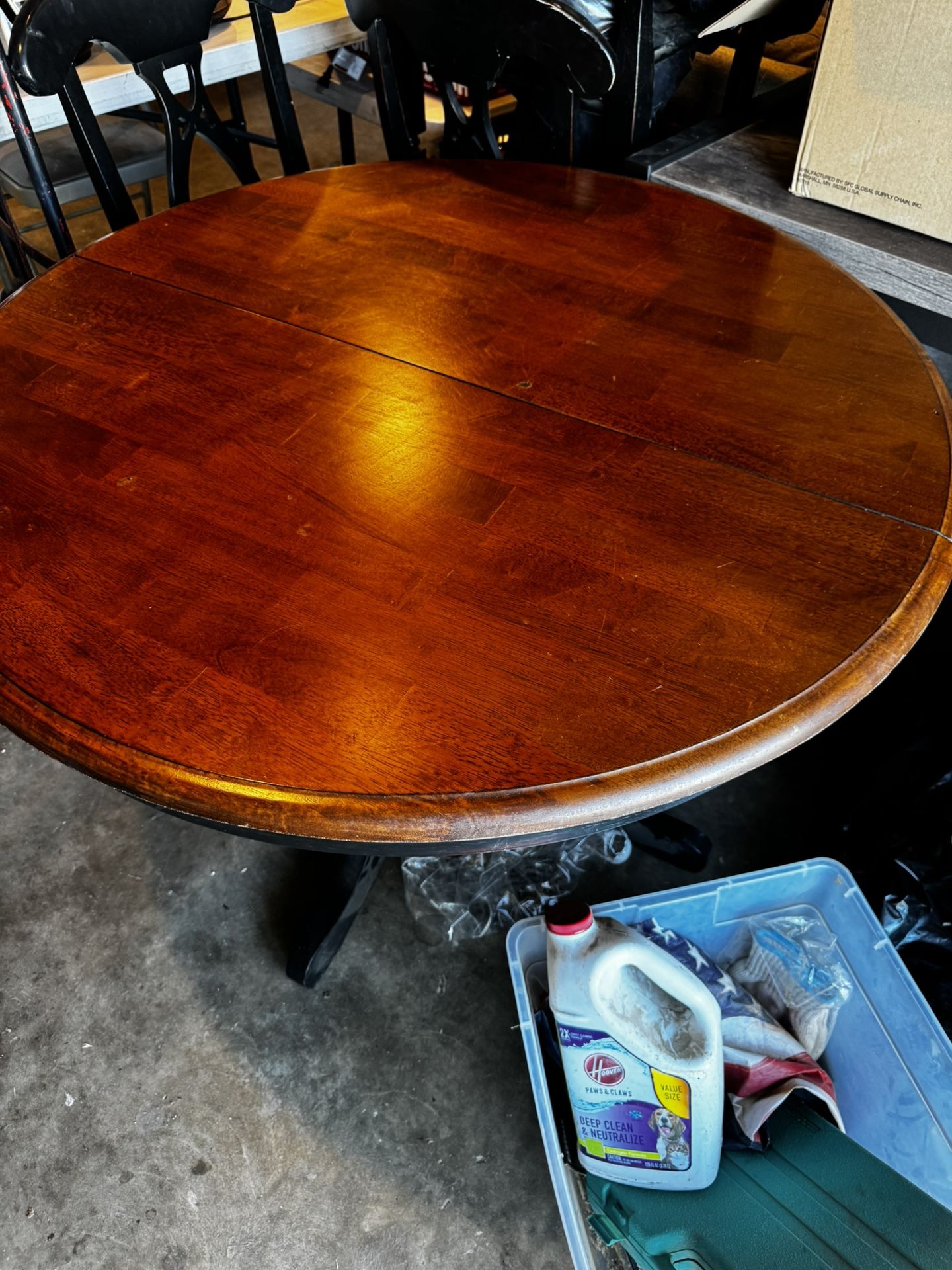 Real Wooden Dining Room Table And Chairs 