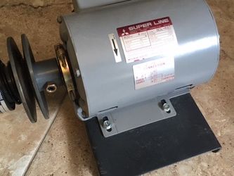 Mitsubishi Super Line Single Phase Capacitor Motor Ryobi