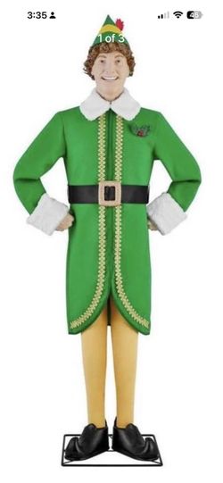 Life-Size Buddy the Elf Christmas Decoration