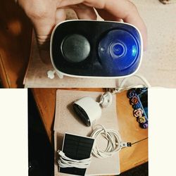 Outdoor Security Camera with Solar Panel