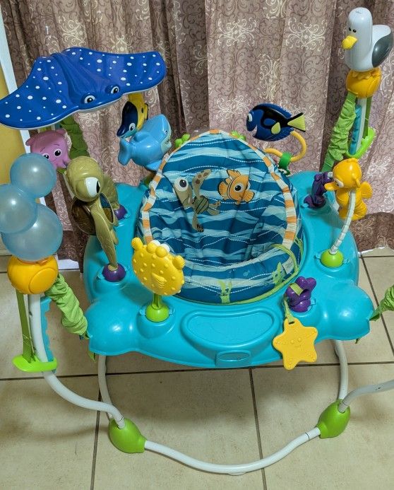 Bright Starts Disney Baby Finding Nemo Sea of Activities Baby Activity Center Jumper 