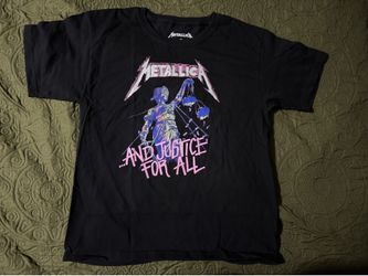 Girls Metallica T-shirt Size 9/10 and 11/12 available brand new $5