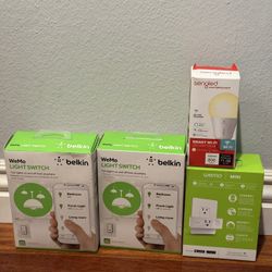 Belkin WeMo Light Switch Smart Plug With Sengled Bulb