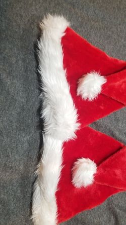 2 santa hats