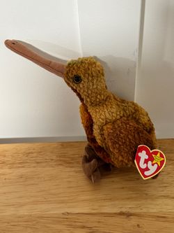 Ty Beanie Baby “Beak” the Kiwi Bird