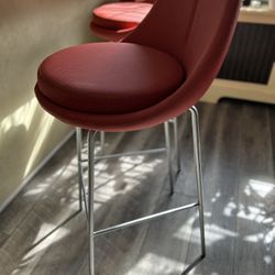 Bar Stools Orange 