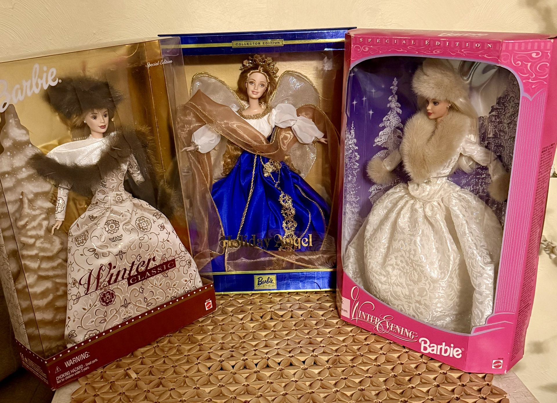 Barbies  Lot Of 3 