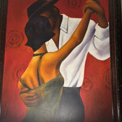 Cuadro De Un Pintor Famoso  Firmado