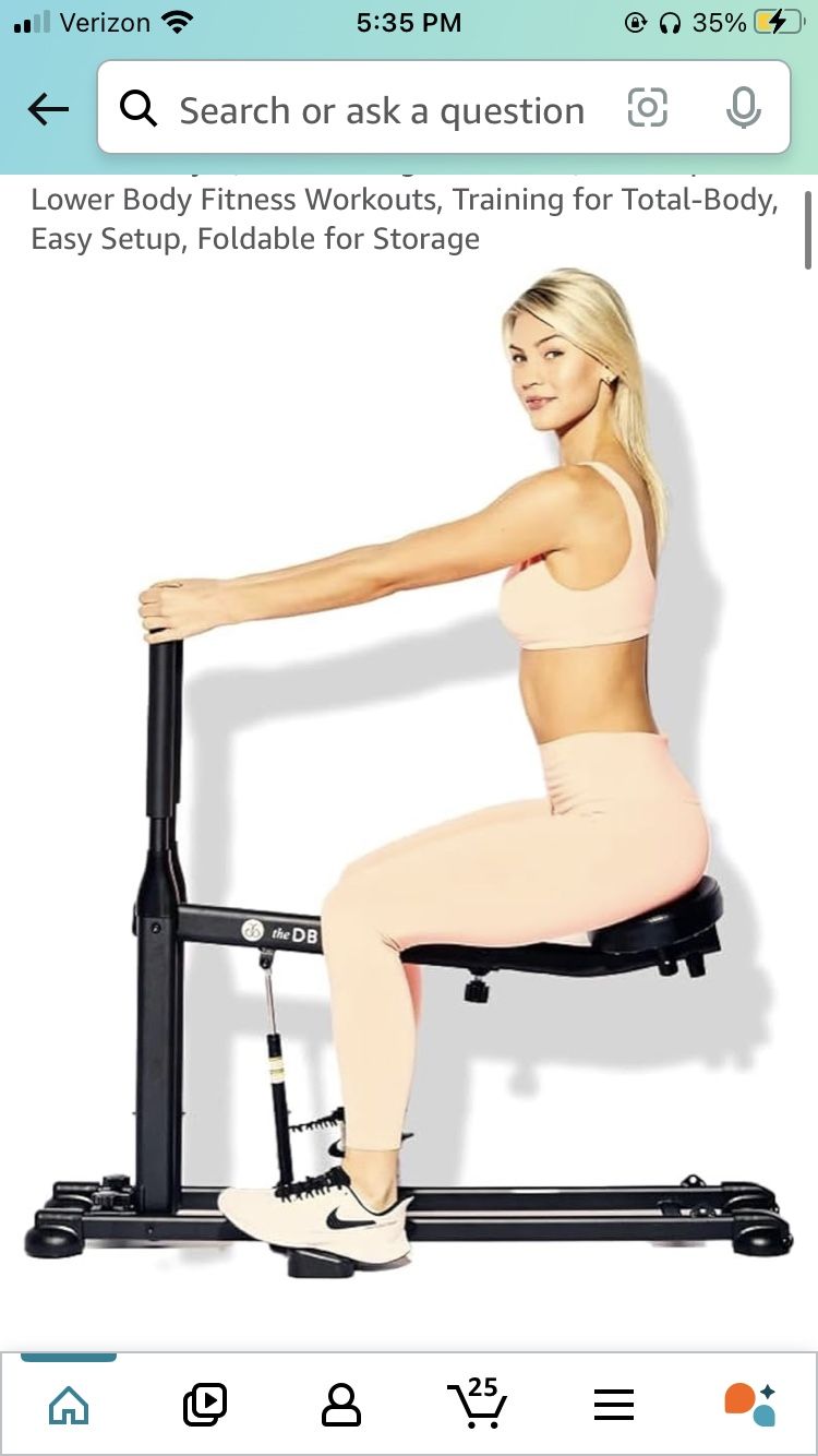 DB method Squat Glute Workout Machine The Kardashian Squat Machine