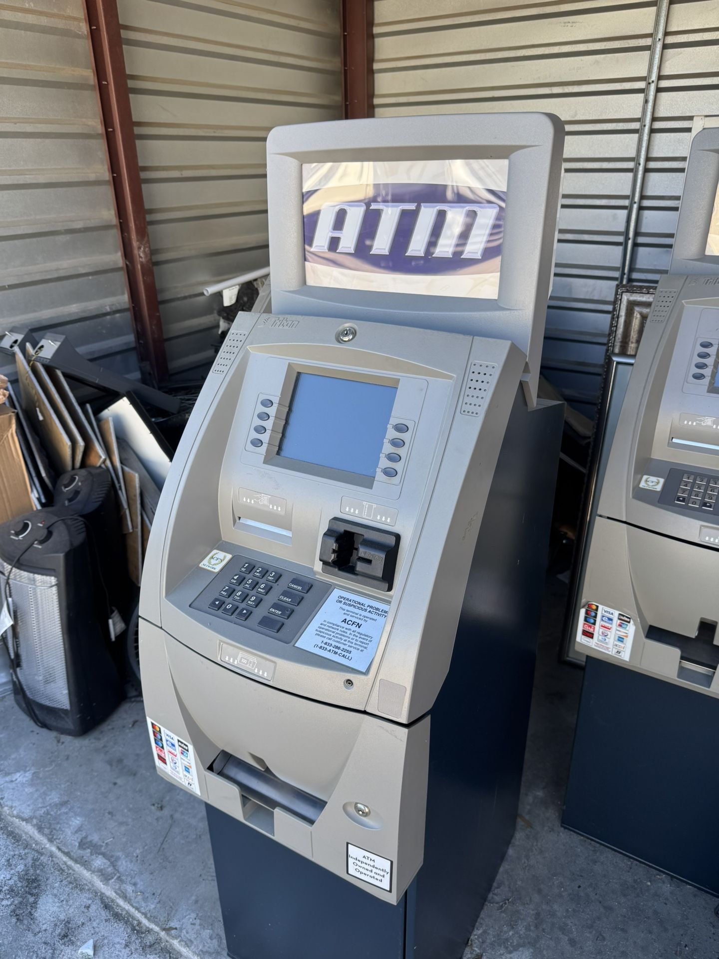 Triton RL-2314 ATM Machine Fully Functional.