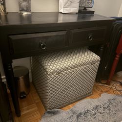 Black Dressing or Hallway Table