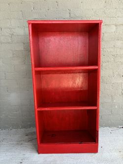 Little Red Bookshelf