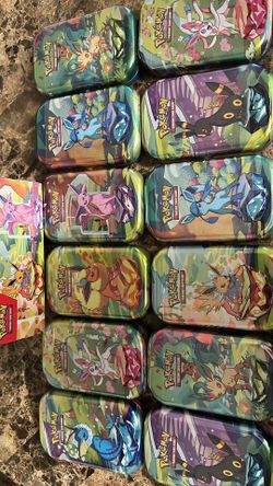 Pokémon Eve Tins 20$ Each 