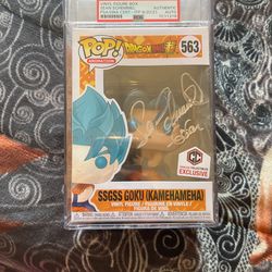 Signed SSGSS GOKU (KAHEHAMEHA)