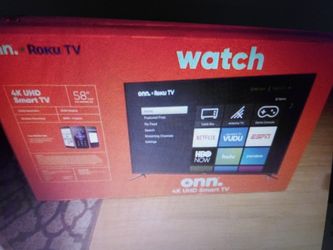 58 in Roku 4K Smart TV brand new