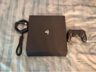 SONY PS4 Pro 1TB Console - Low Firmware 8.00 (Ready for 9.00 Jailbreak) + 1 OEM Controller