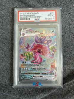 Pokemon TCG Gengar VMAX (Alternate Art Secret) PSA 10